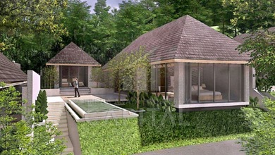 Rumah Villa dengan Design yang Menyatu dengan Alam di Kawasan Exclusive Dago Giri
