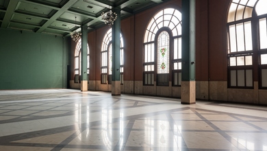 Gedung Art Deco 1500 M² di Braga, Lokasi Premium