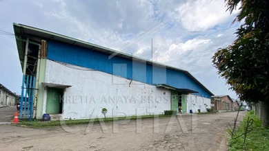 Gudang Kontruksi Baja Bersih Siap Pakai Dekat Pintu Tol Baros