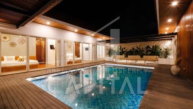 Villa Cantik di Bali Area Kerobokan Canggu Lokasi Sangat Strategis Selesai Pembangunan di Bulan September 2025