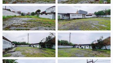 Dijual/disewakan Tanah+Gudang Ex pabrik  